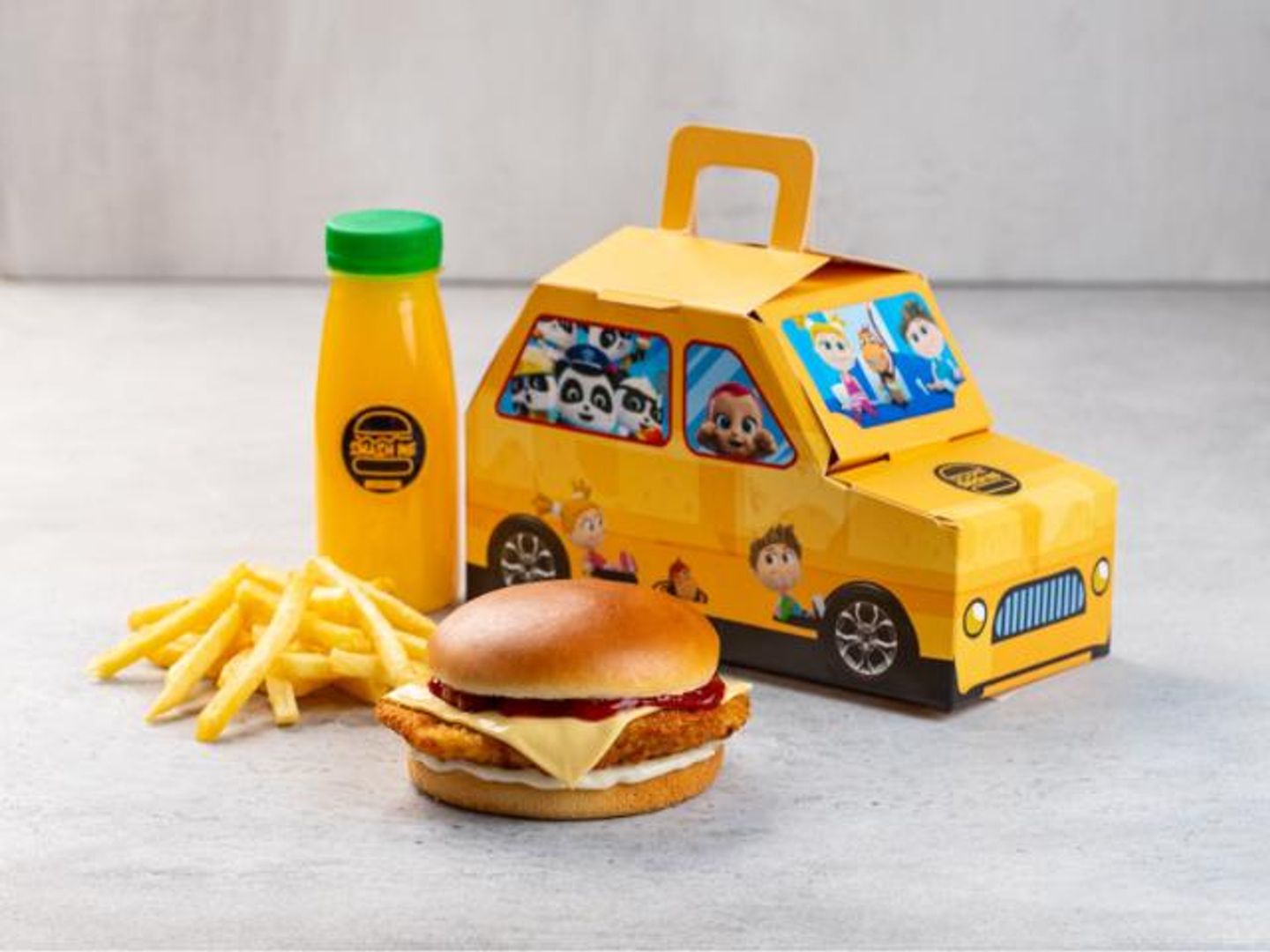 Kids Meal Chicken Burger