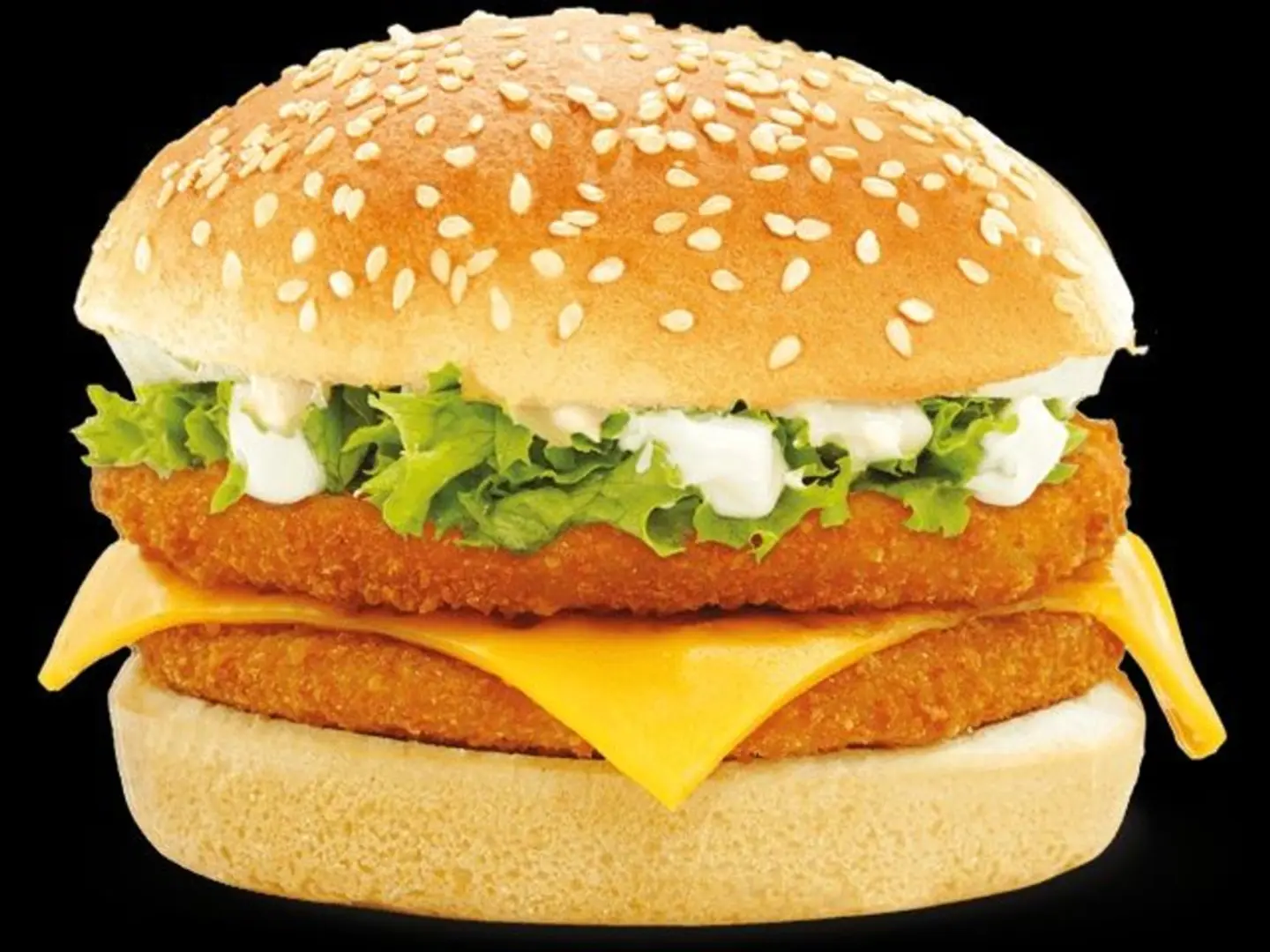 برجر دجاج دبل