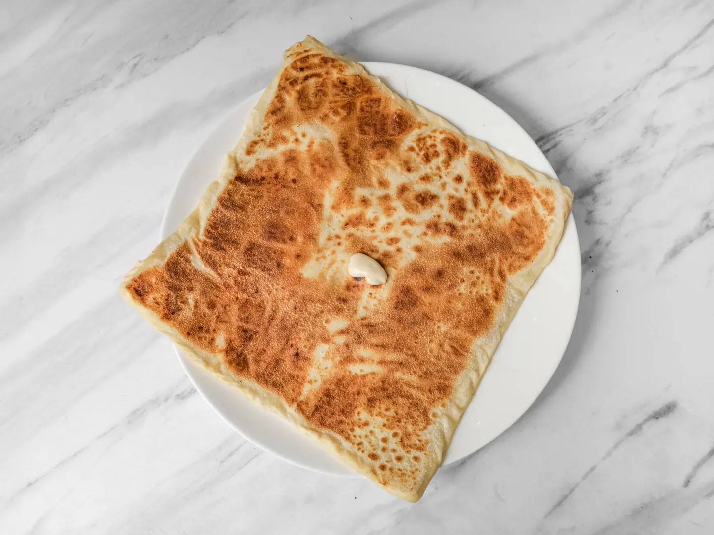 Mutabbak With Cream