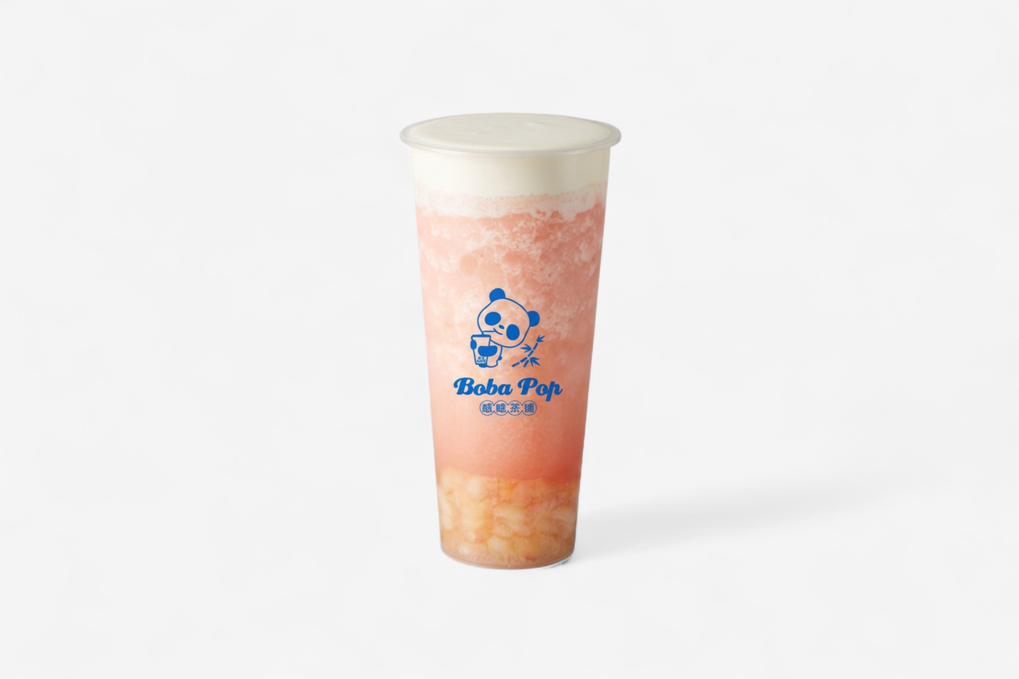 Peach Boba Smoothie Cloud
