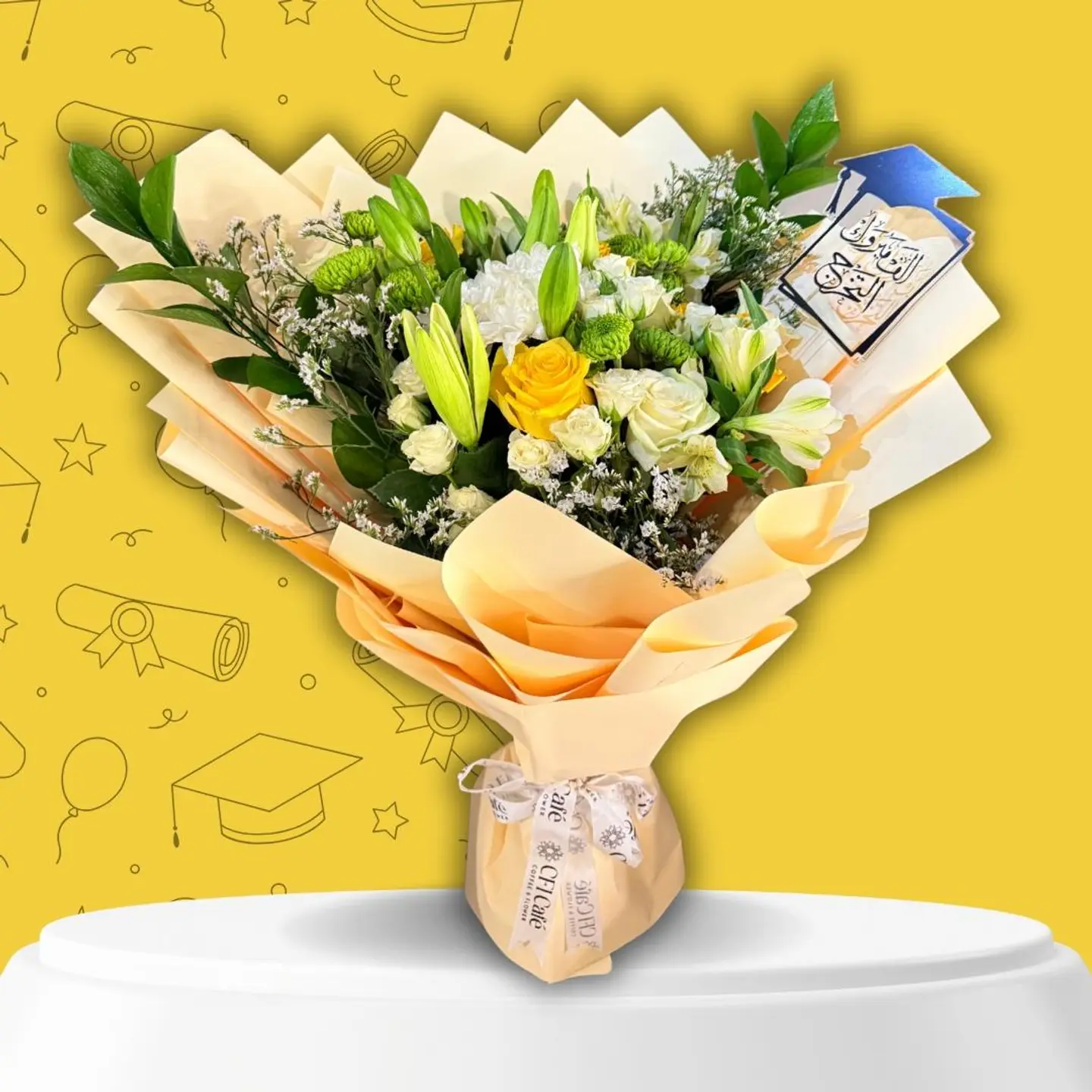 بوكيه ورد تخرج 2025
