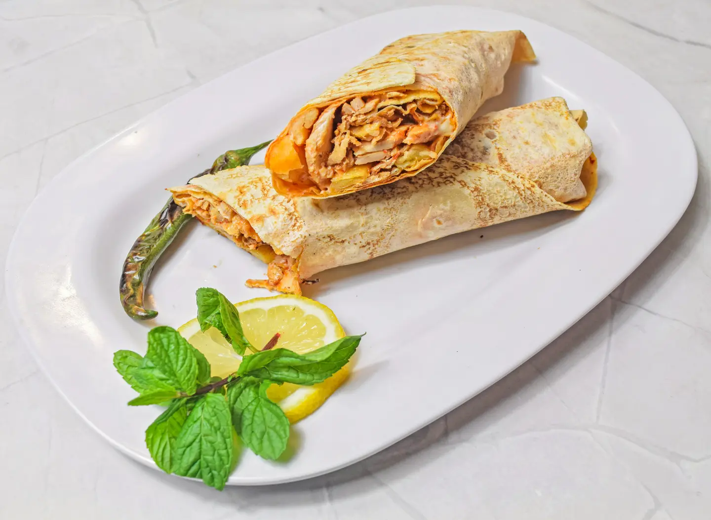 شاورما صاروخ لحم