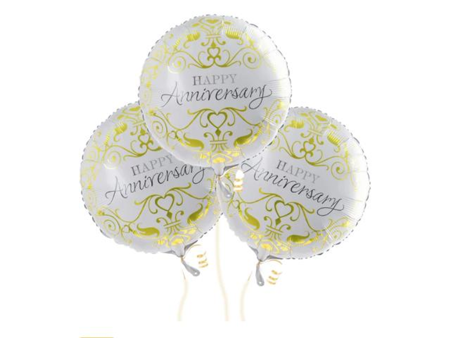 مجموعة بالونات الذكرى السنوية | 18 بوصة