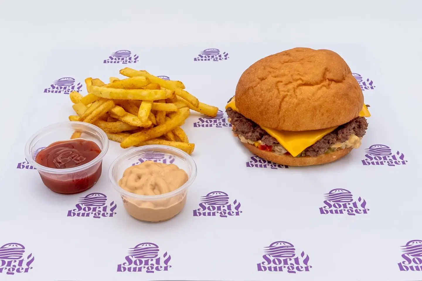 وجبة سورت برجر لحم