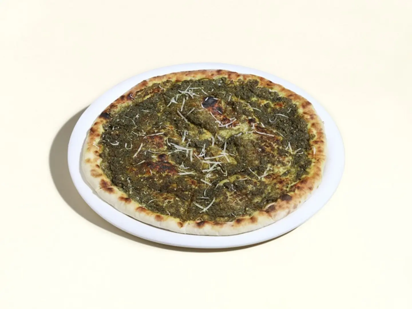 زعتر مع لبنة