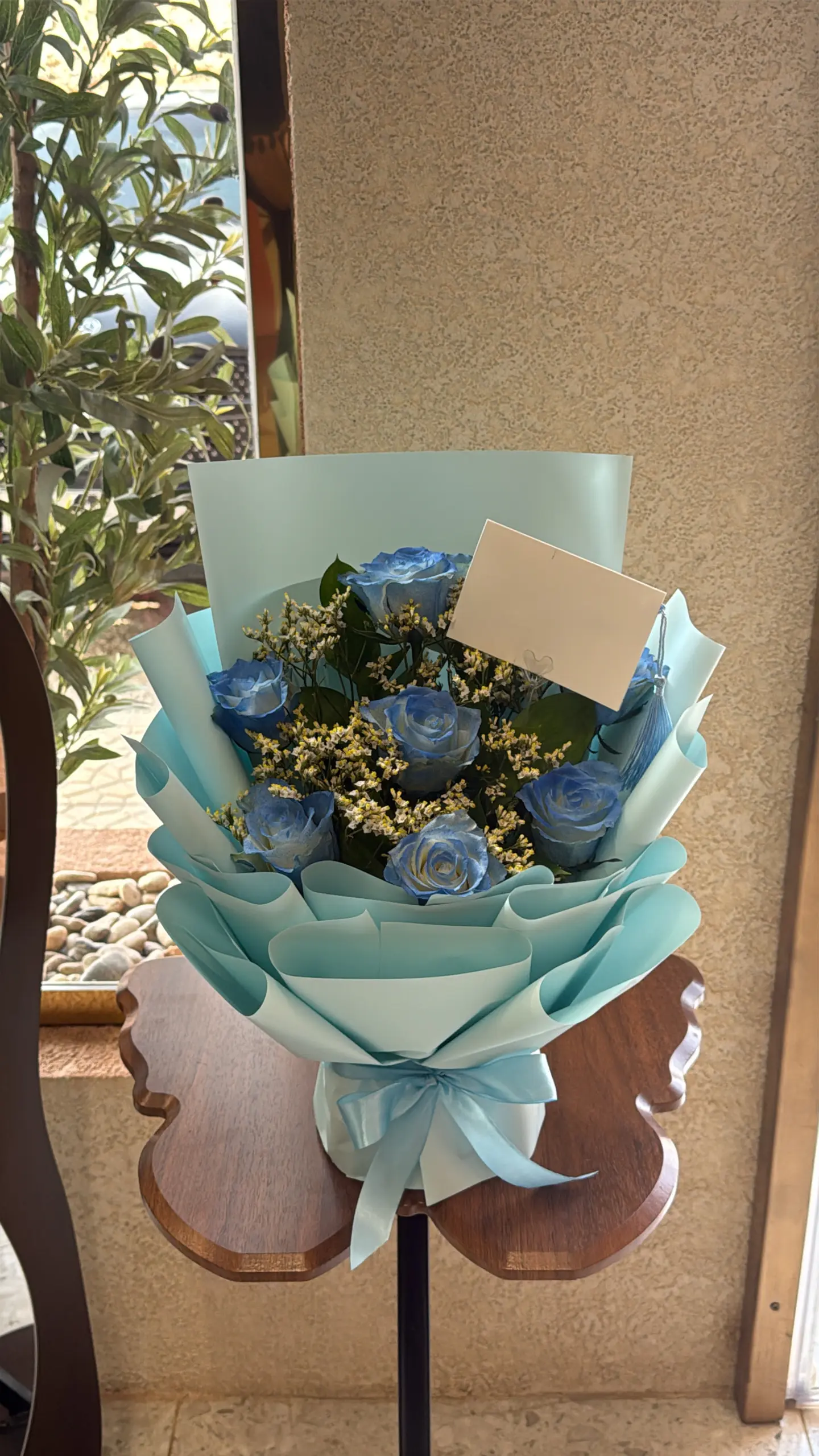 باقة أزرق السماء