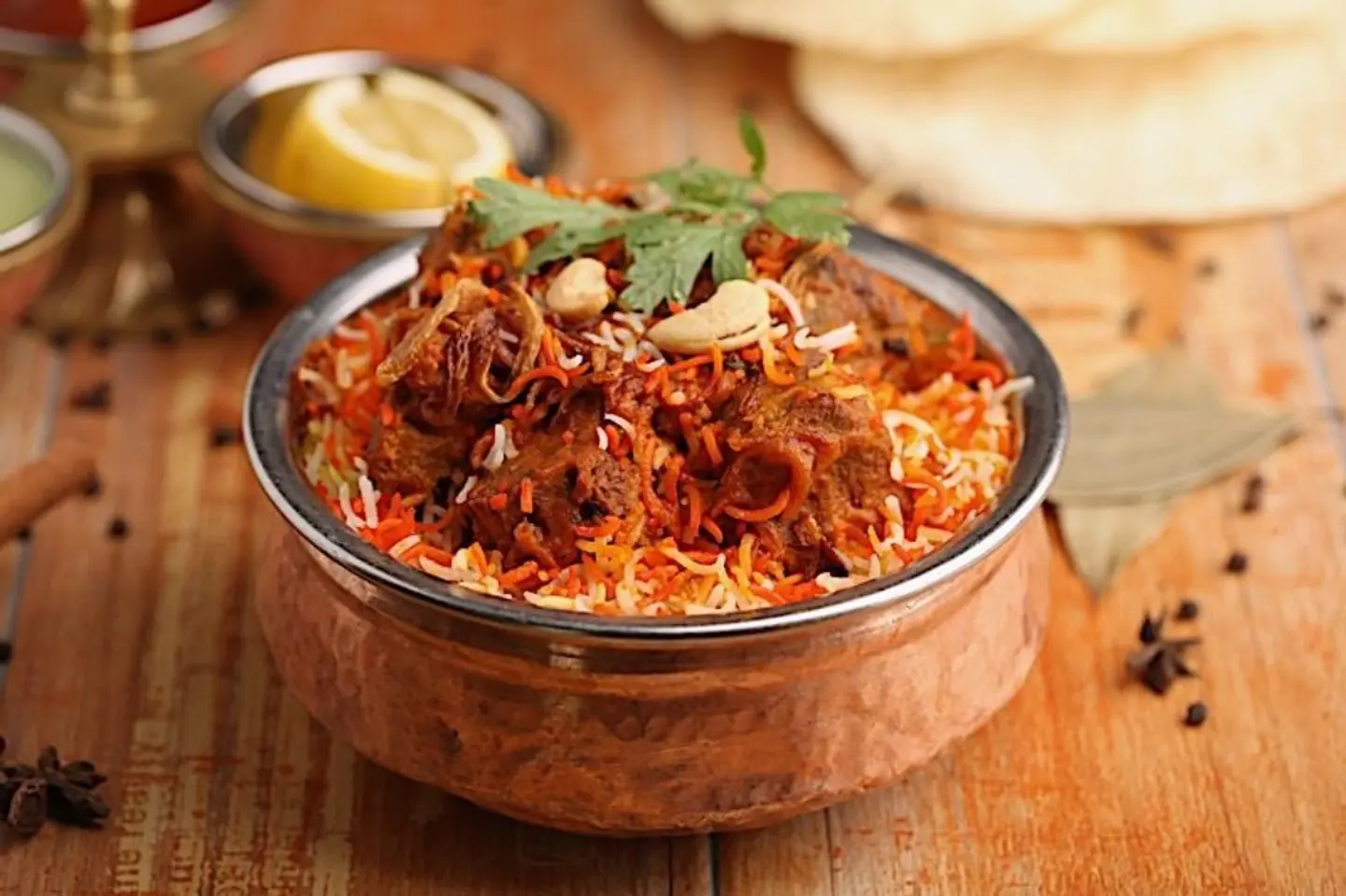 رز برياني لحم