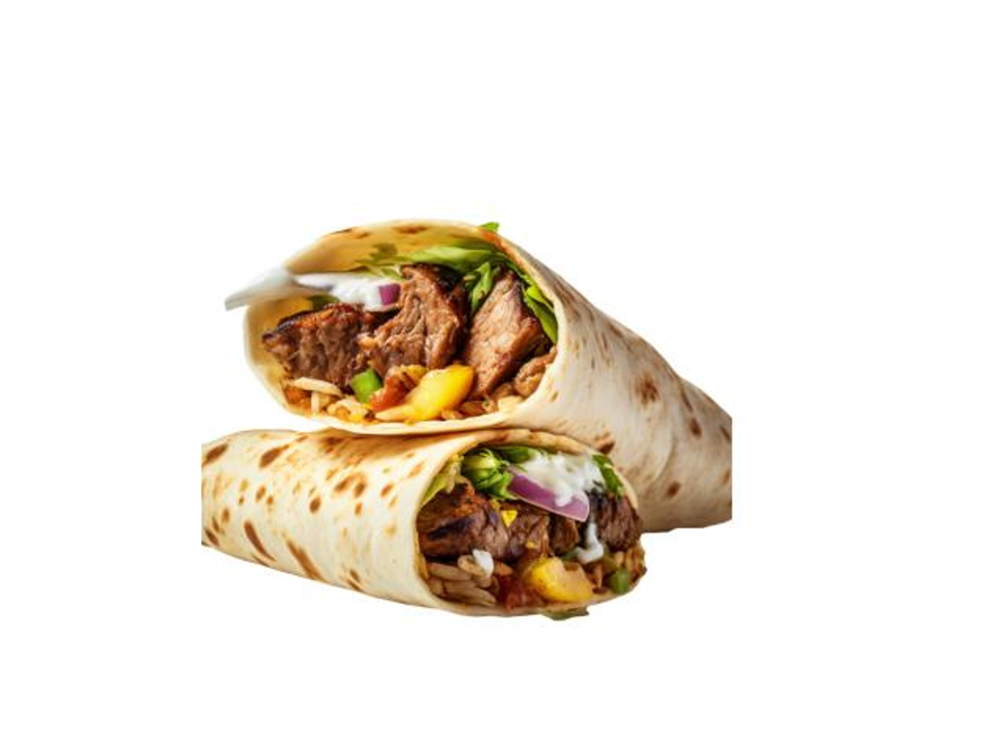 سندوتش شاورما لحم صاج