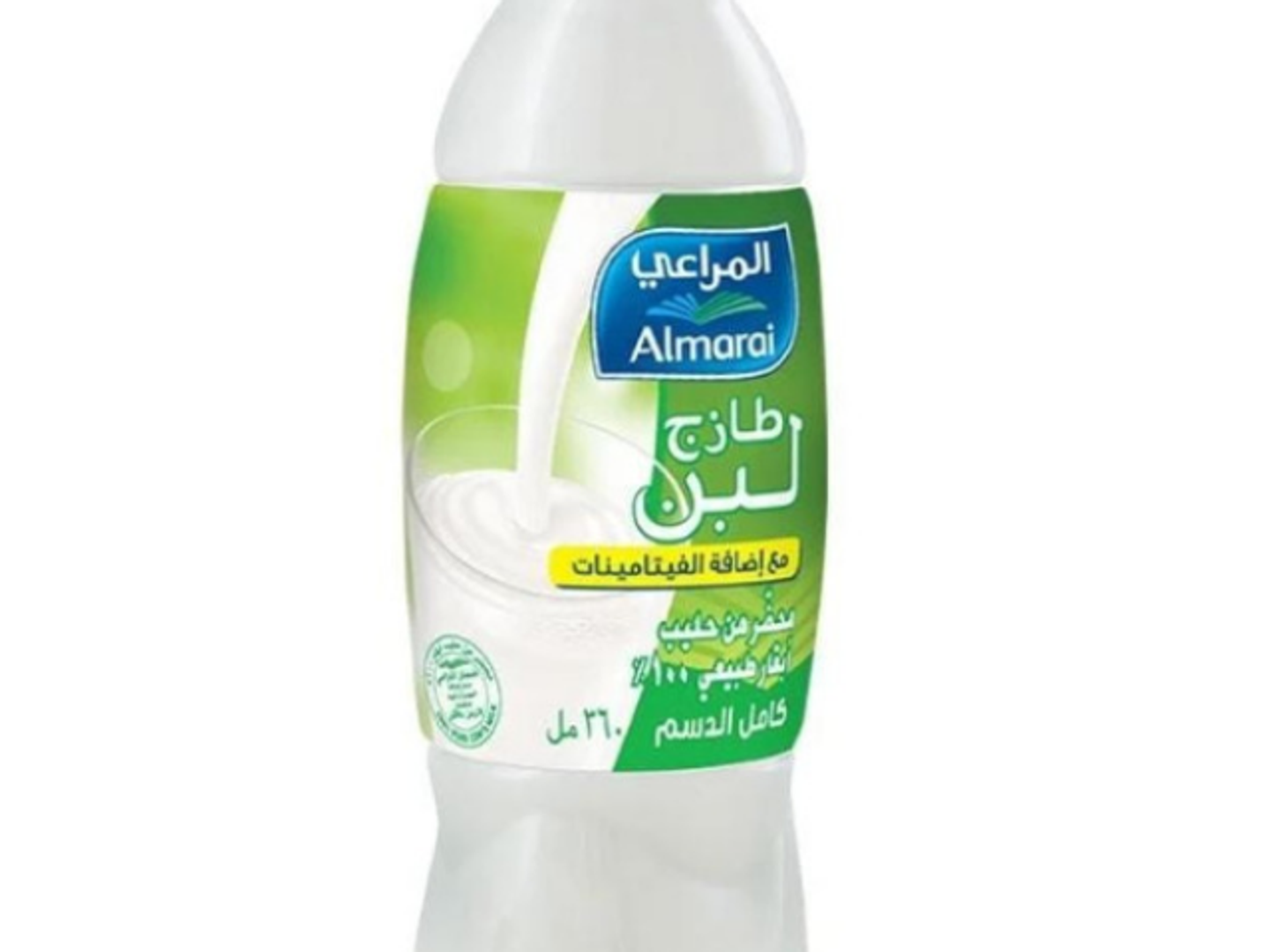 لبن وسط 360 ملي
