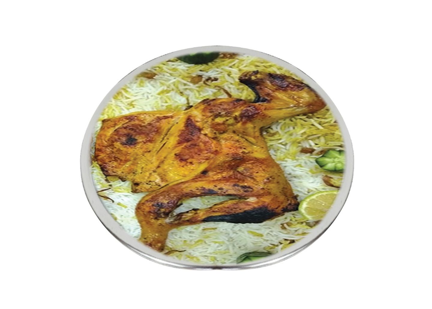 نص دجاج مثلوثة