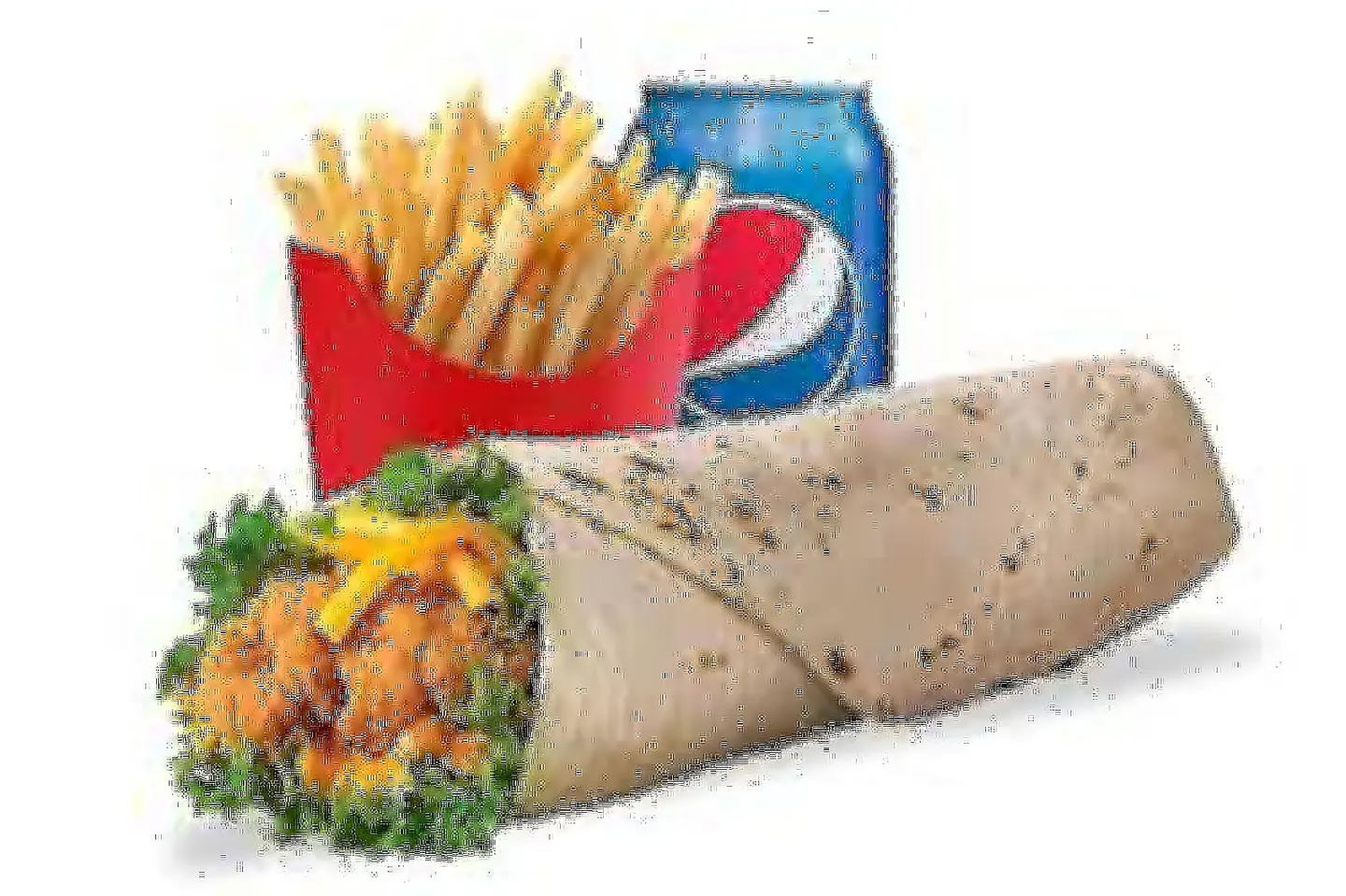 وجبة لفائف شرائح