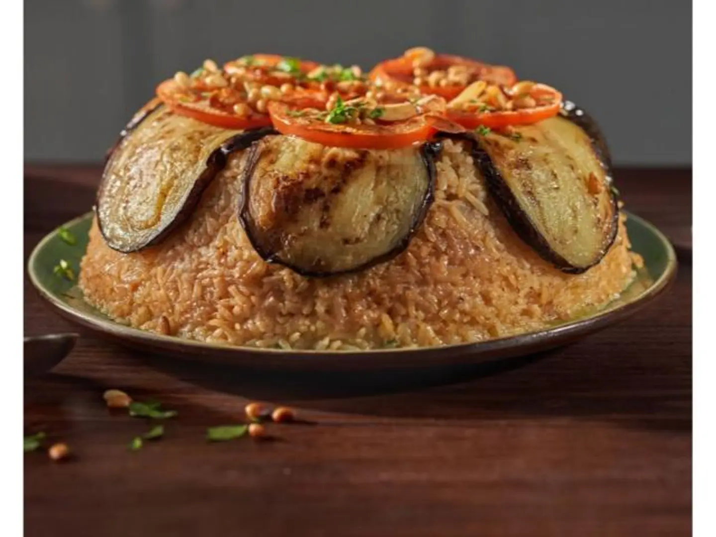 Half Maqluba Chicken