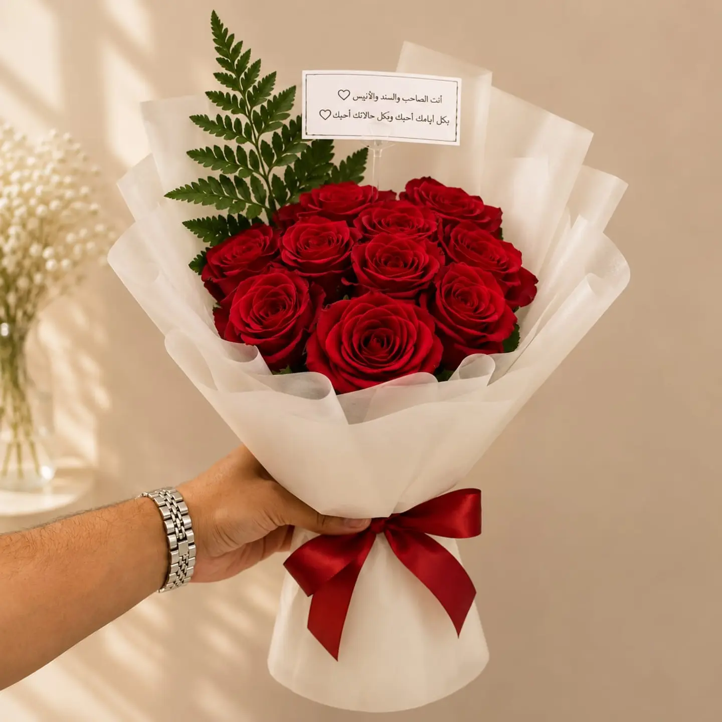 A Delicate Bouquet Of Roses 6