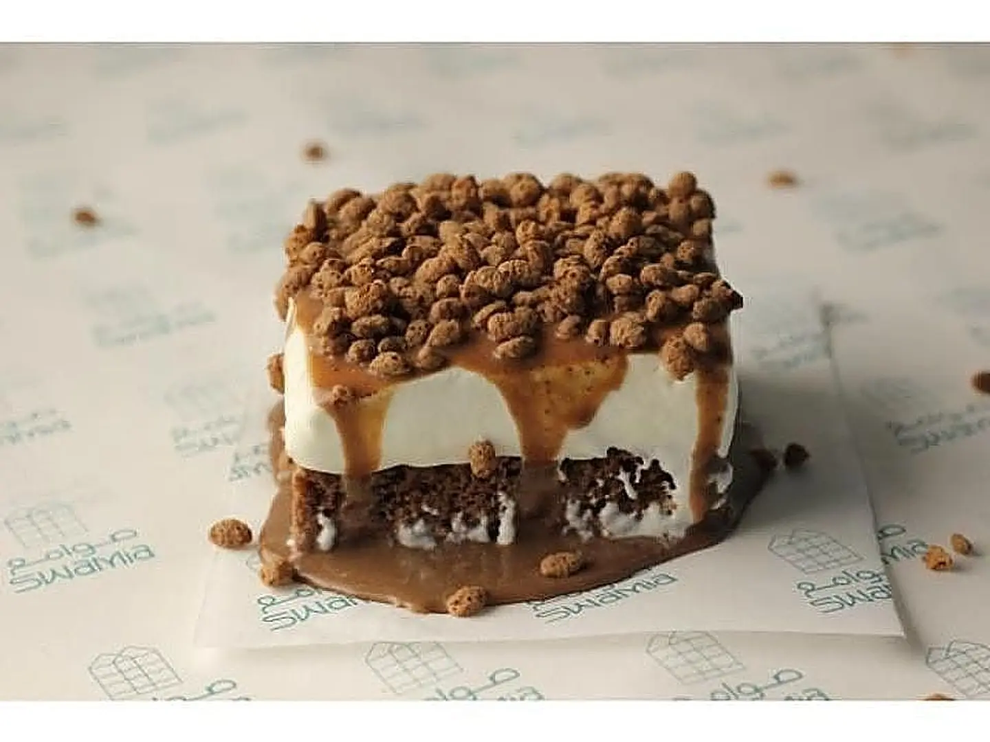 Crunchy Chocolate Cake