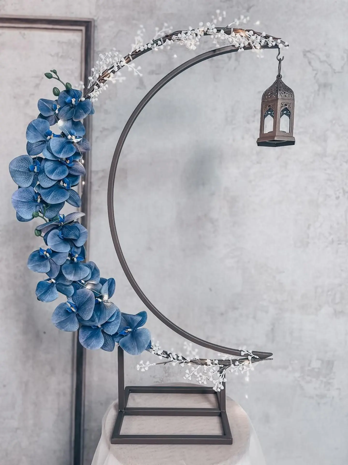 Ramadan Crescent   Royal Blue