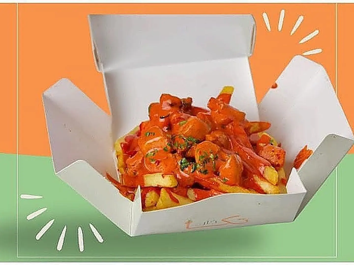 Large Tikka Fries