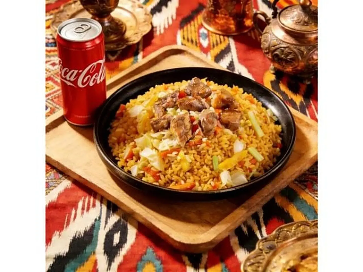 أرز باللحم كومبو