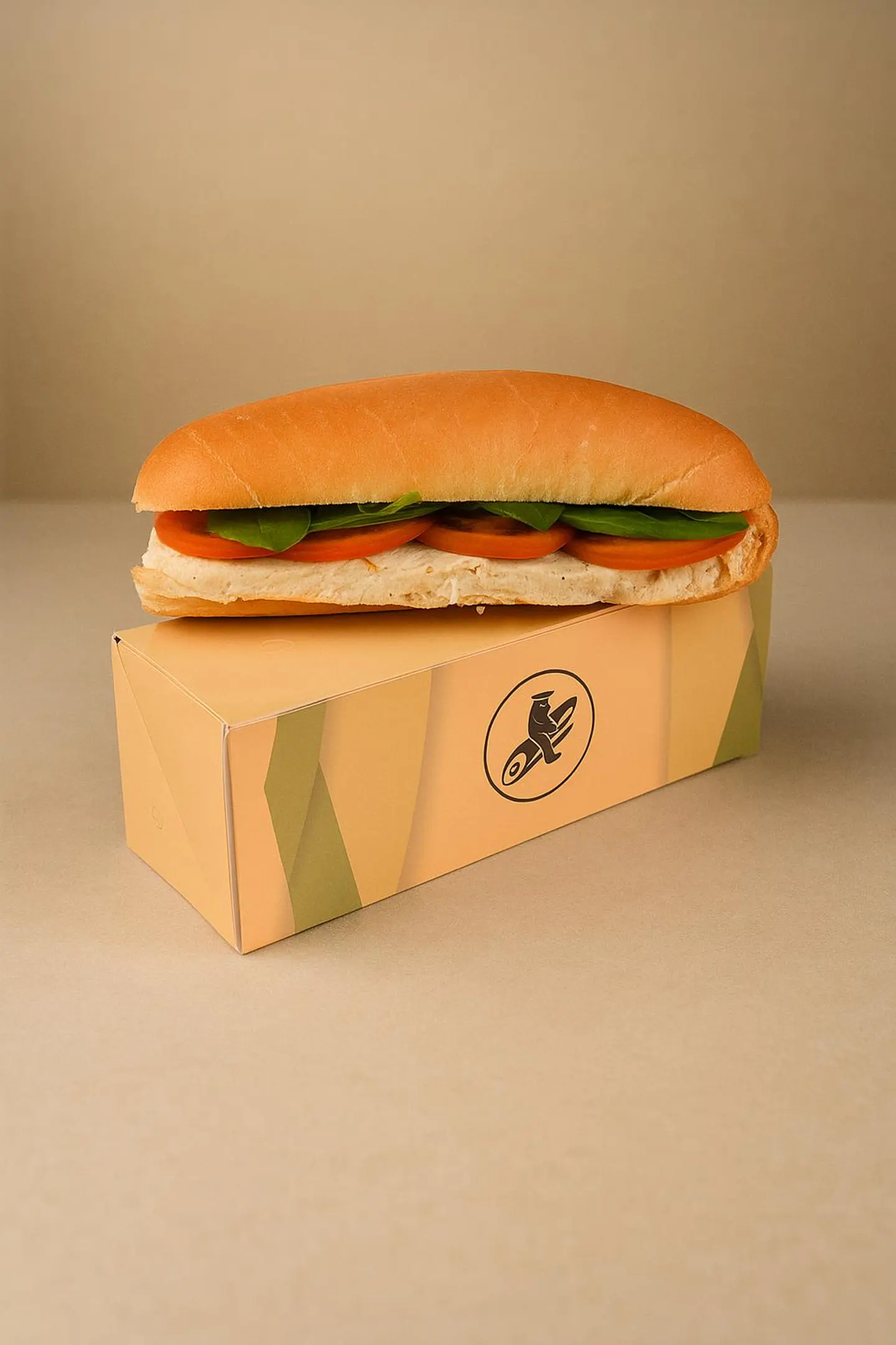 White Cheese With Veggies Sandwich