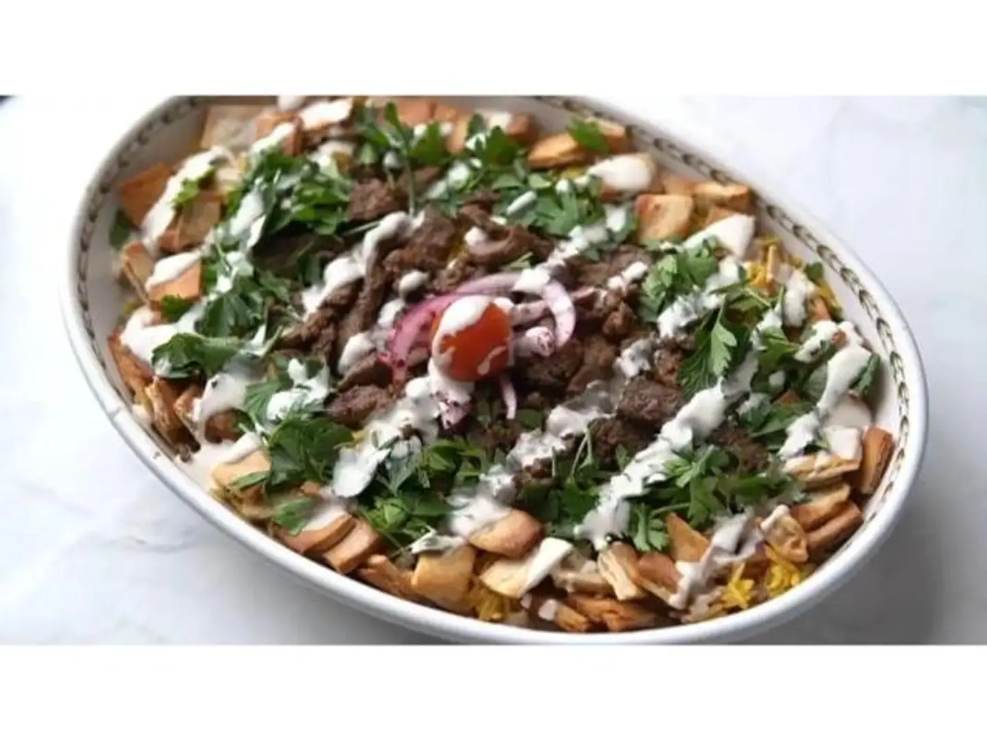 Beef Shawarma Fatteh