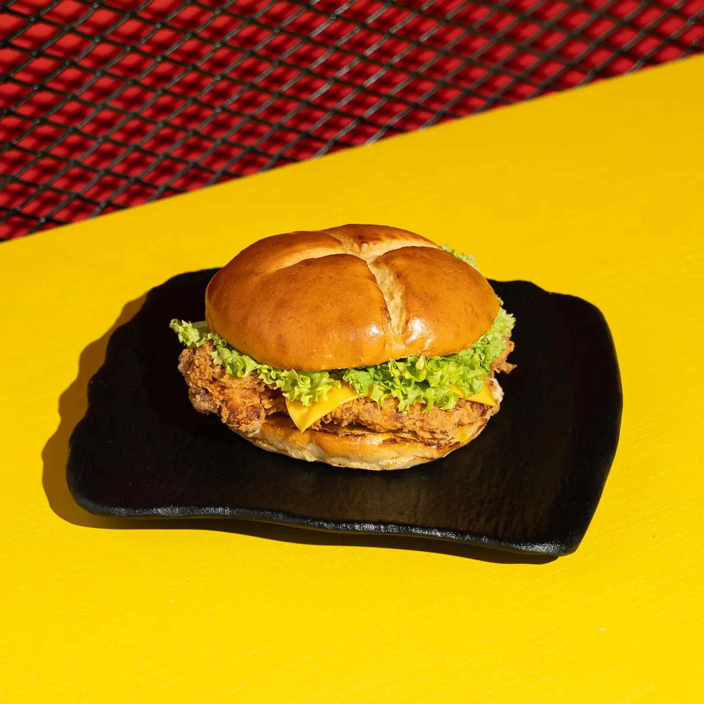 برجر دجاج كرسبي