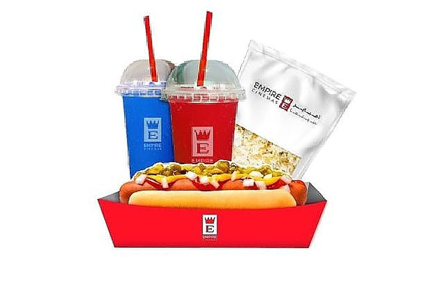 Hotdog Popcorn Combo