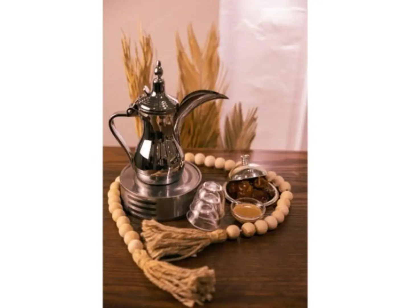 Arabic Coffee Thermos, Tahini, Dates