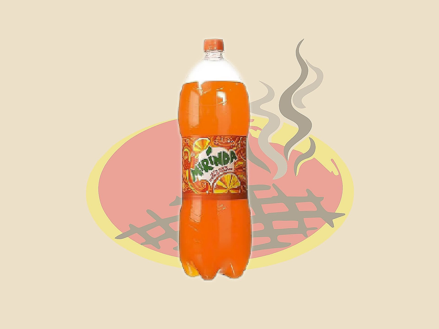 Large Mirinda Orange