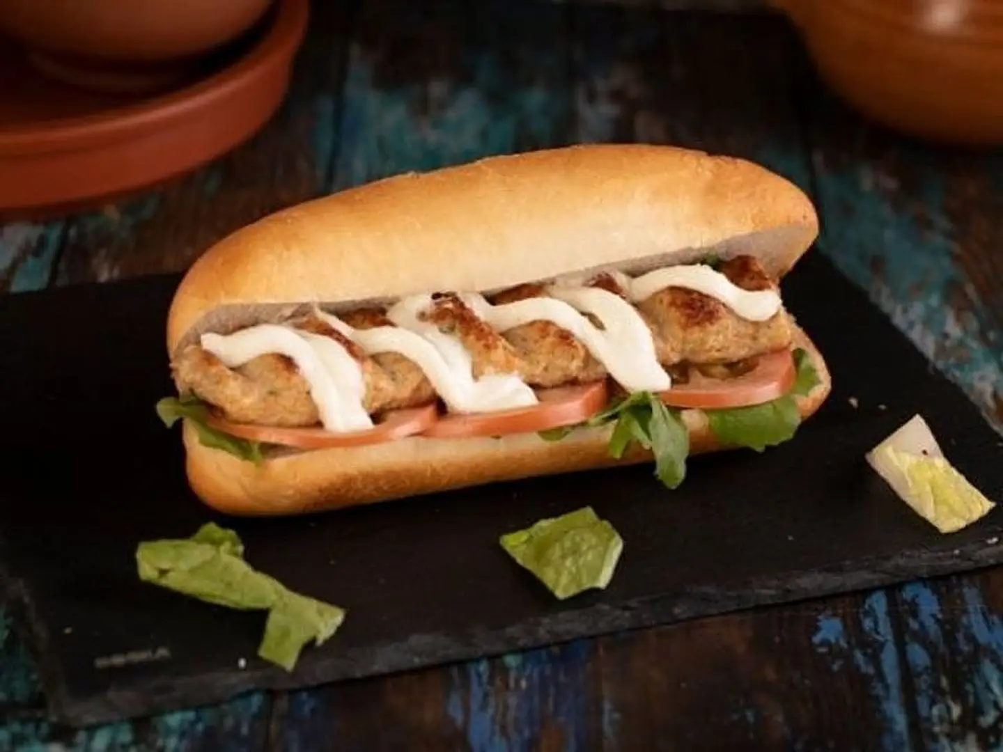Chicken Kebab Sandwich