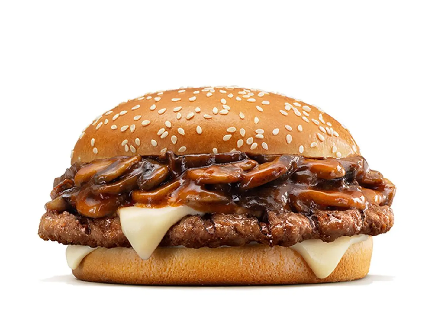 Mushroom & Swiss Sandwich