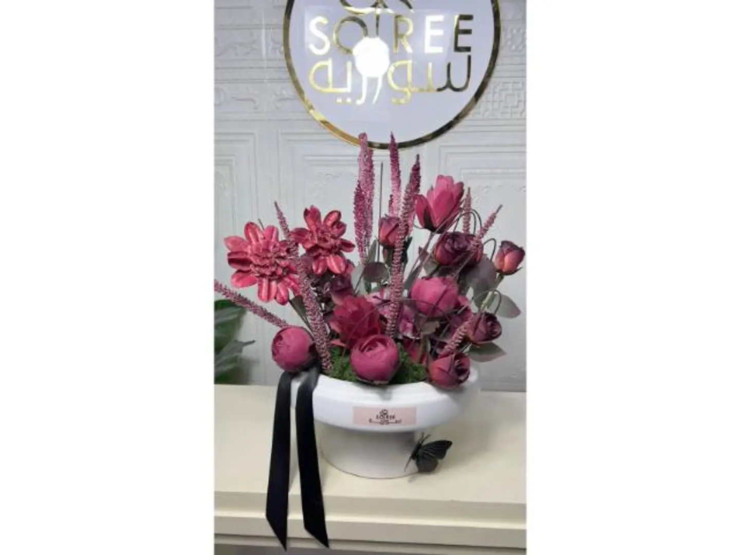 Artificial Rose Vase2