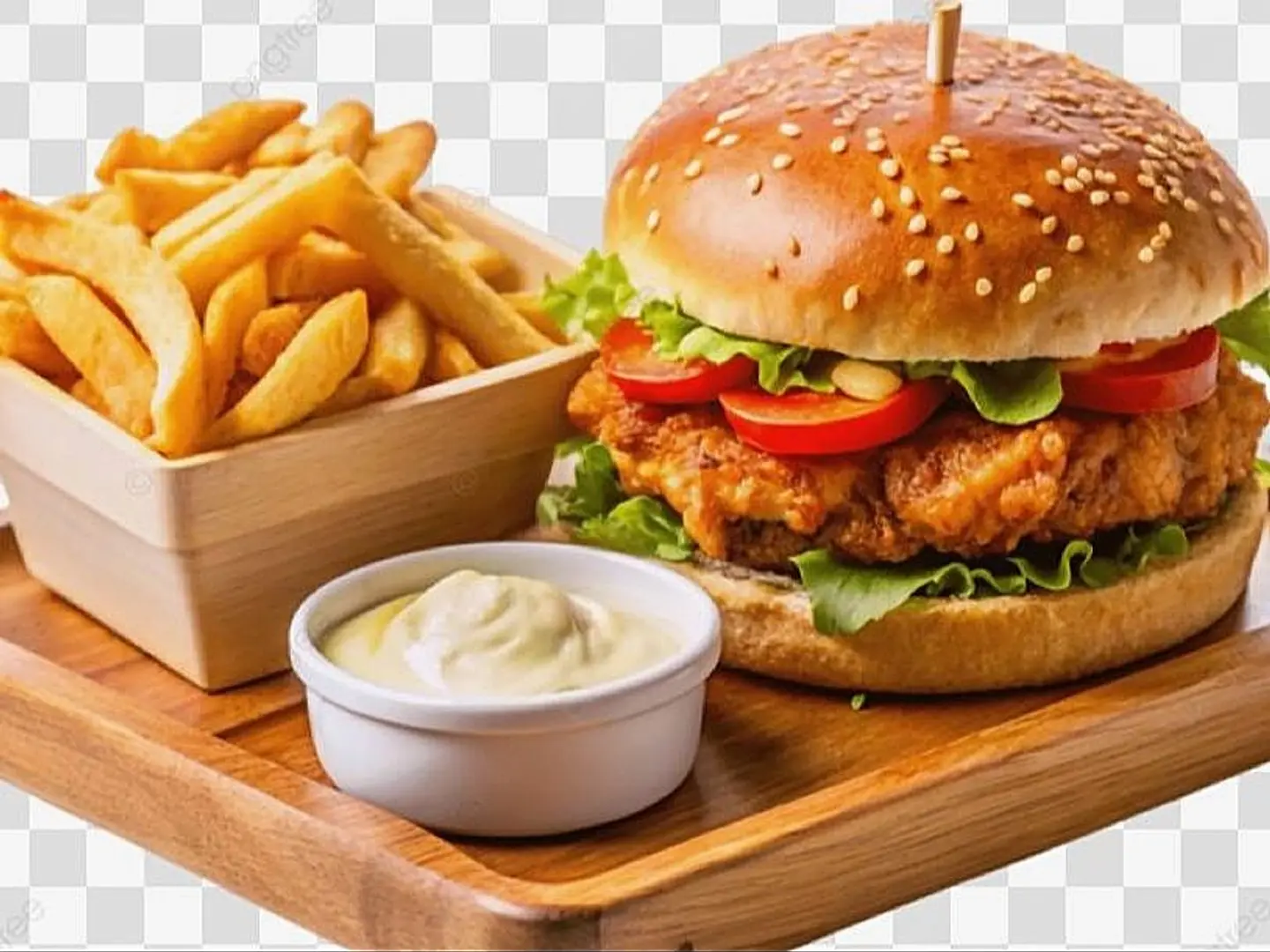 Crispy Burger Box