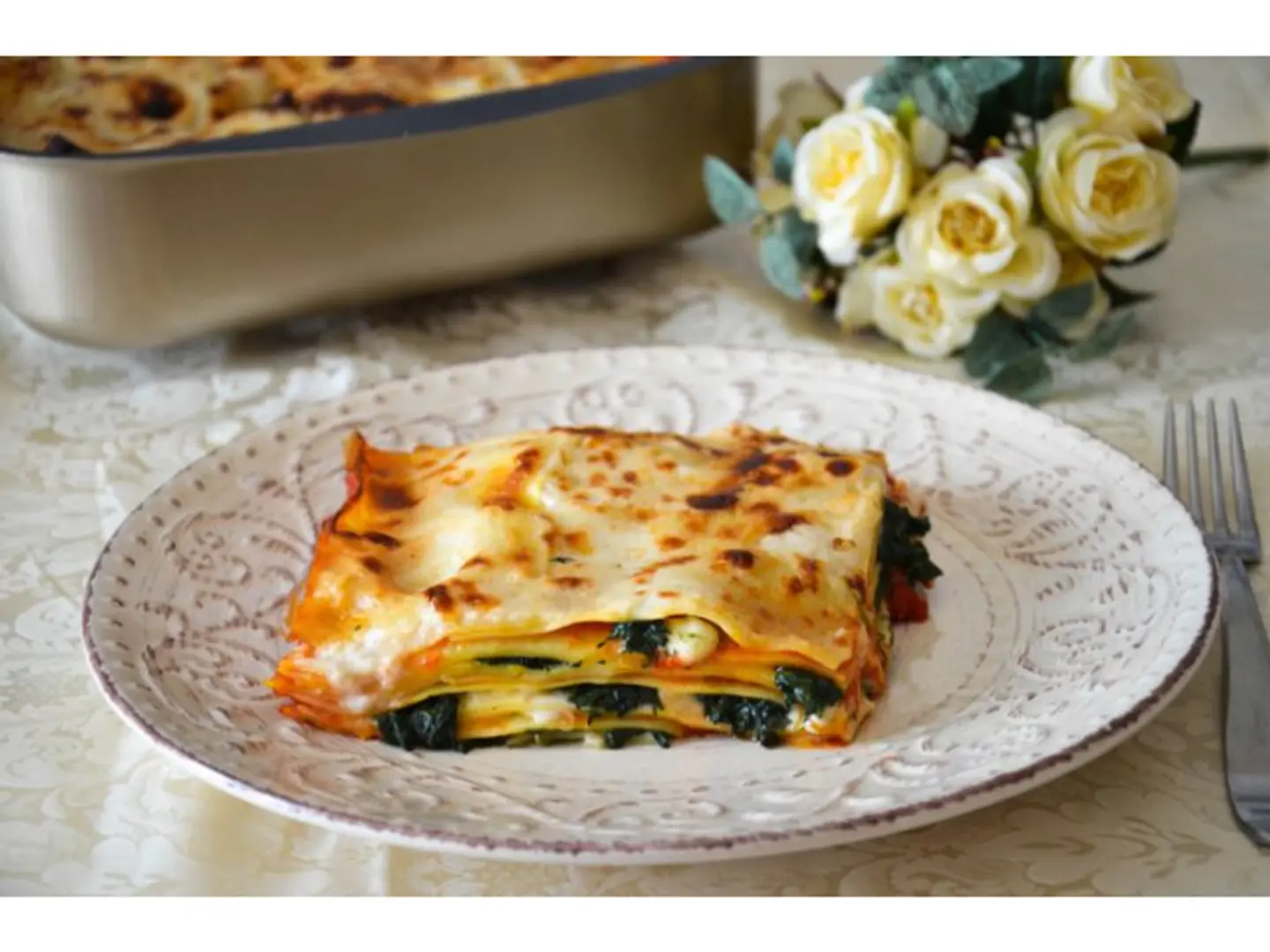 Lasagna Verde Tri Color