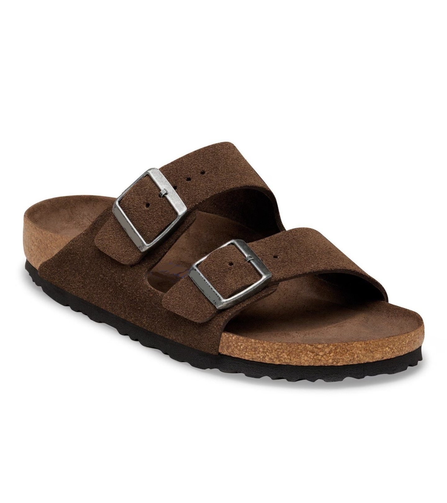 Brown Suede Arch Support Shoes