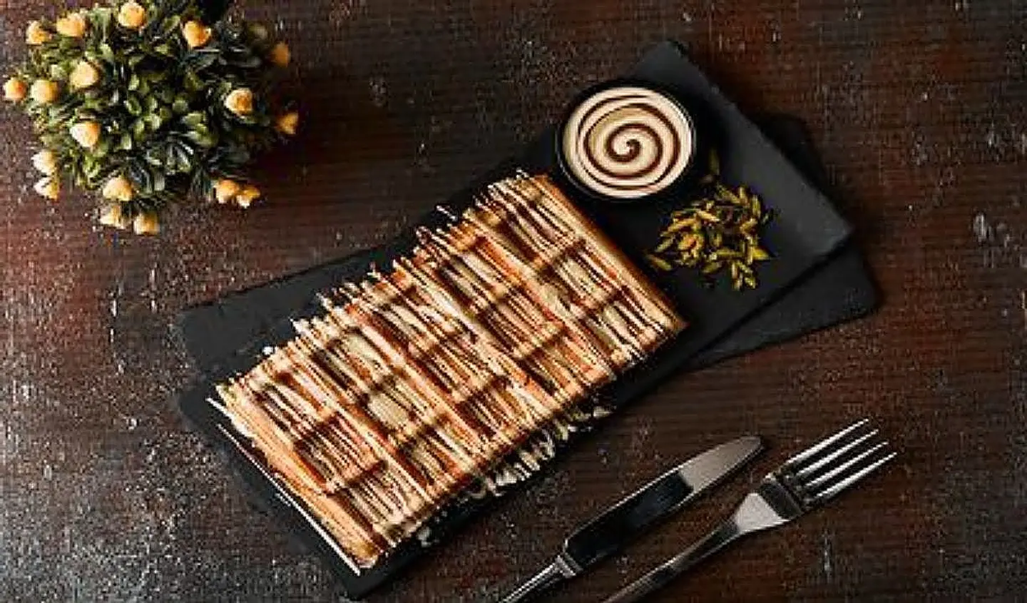 وافل صوص الفستق