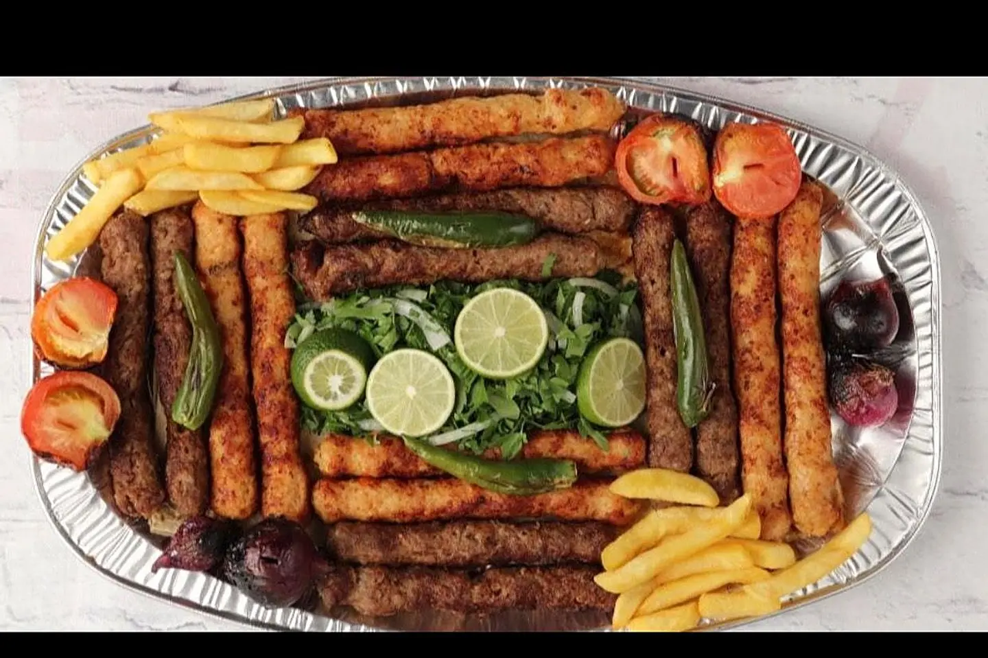 مشكل مشاوي كباب وسط