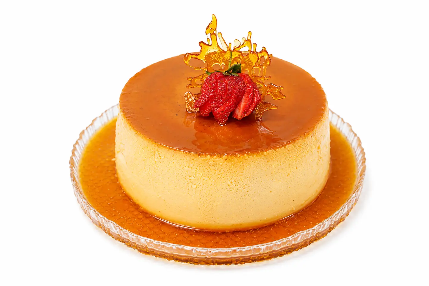 Large Caramel Flan
