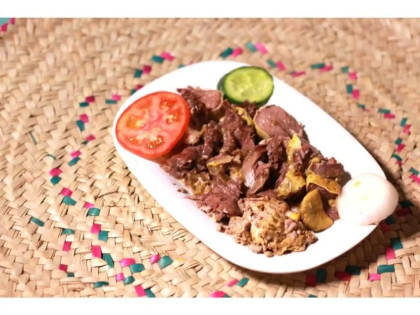 Lamb Head With Rice
