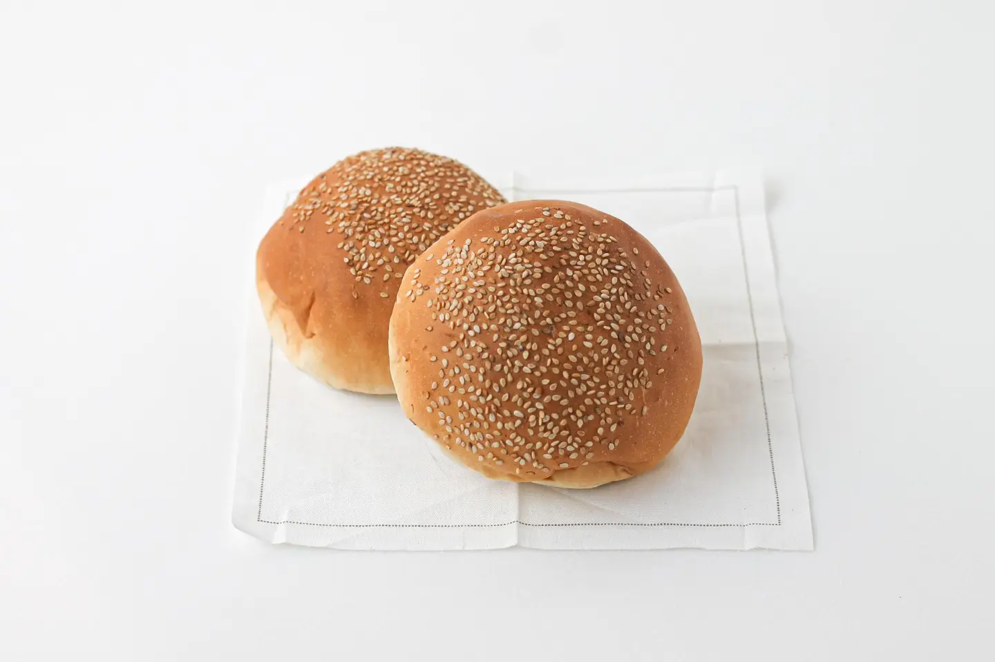 كيس برجر ابيض سمسم