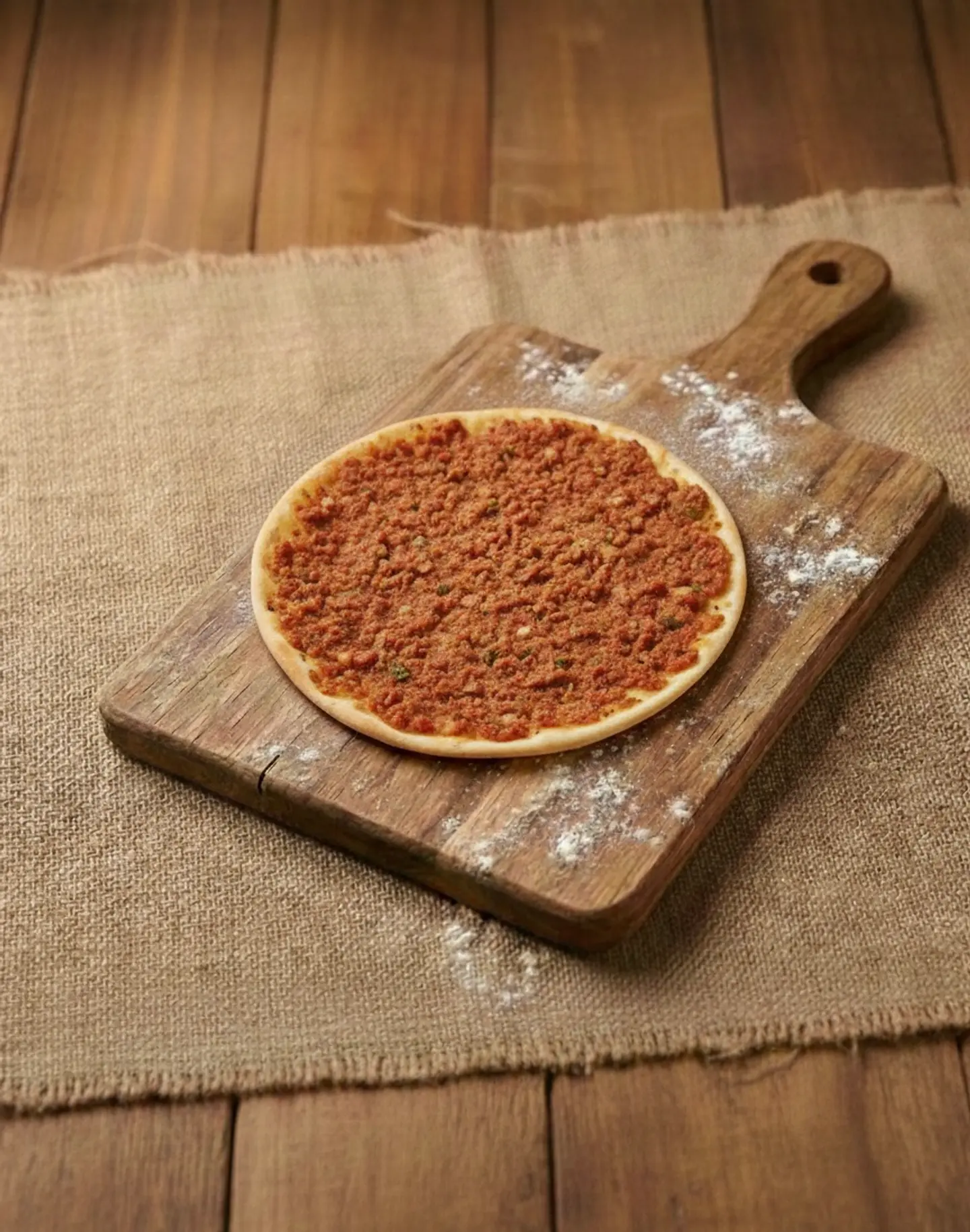 لحم بالعجين