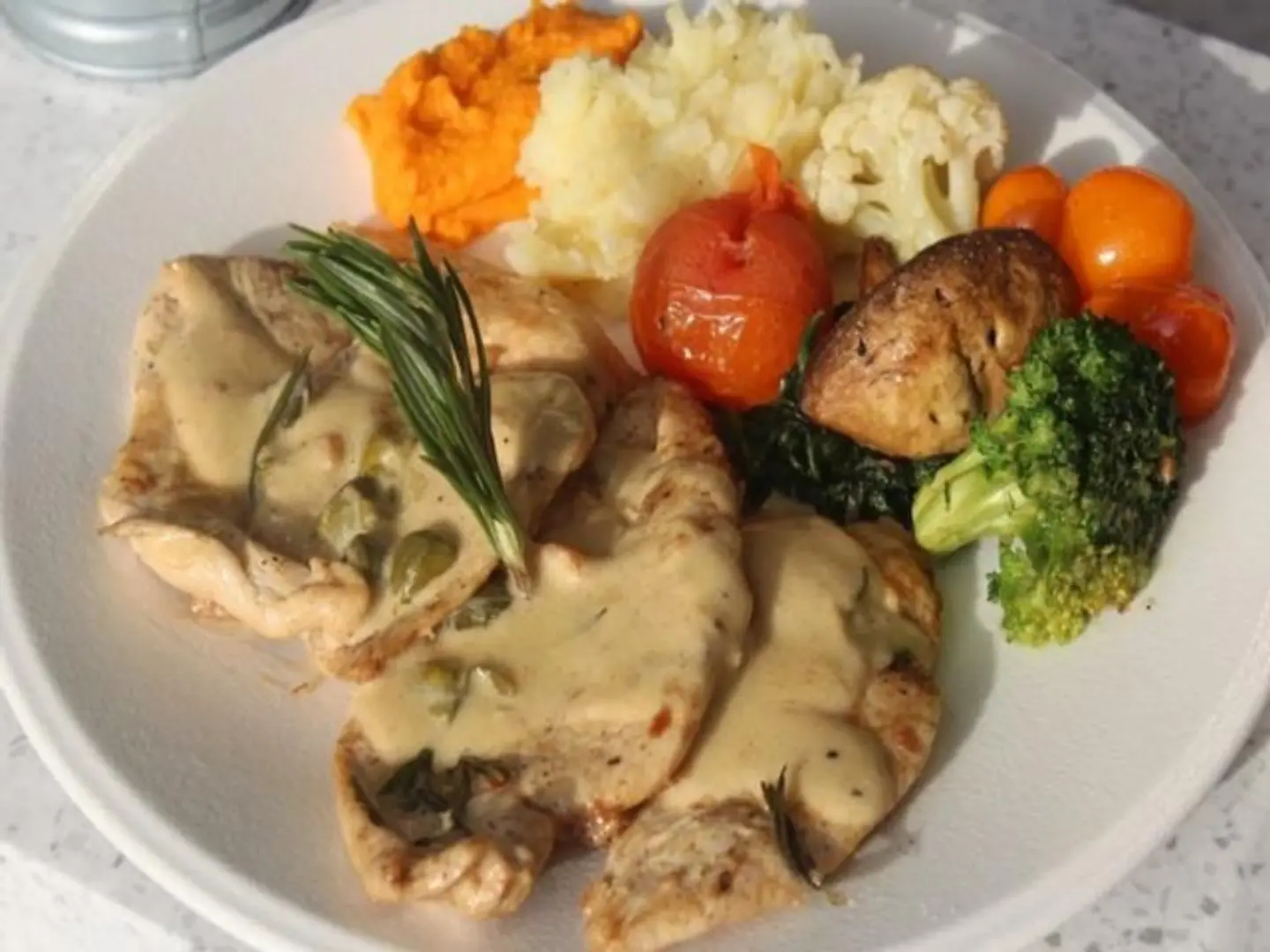 Grilled Chicken With Lemon Sauce