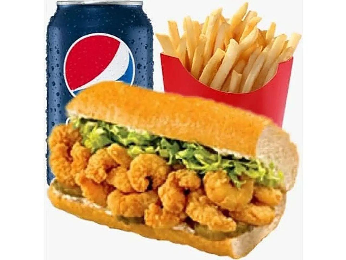 Shrimp Sandwich Meal