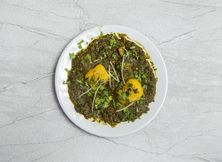 سبانخ بالبطاطس