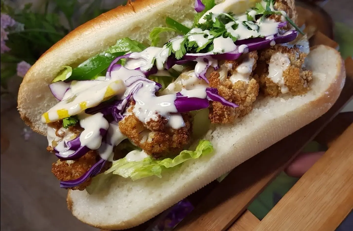 Cauliflower Sandwich