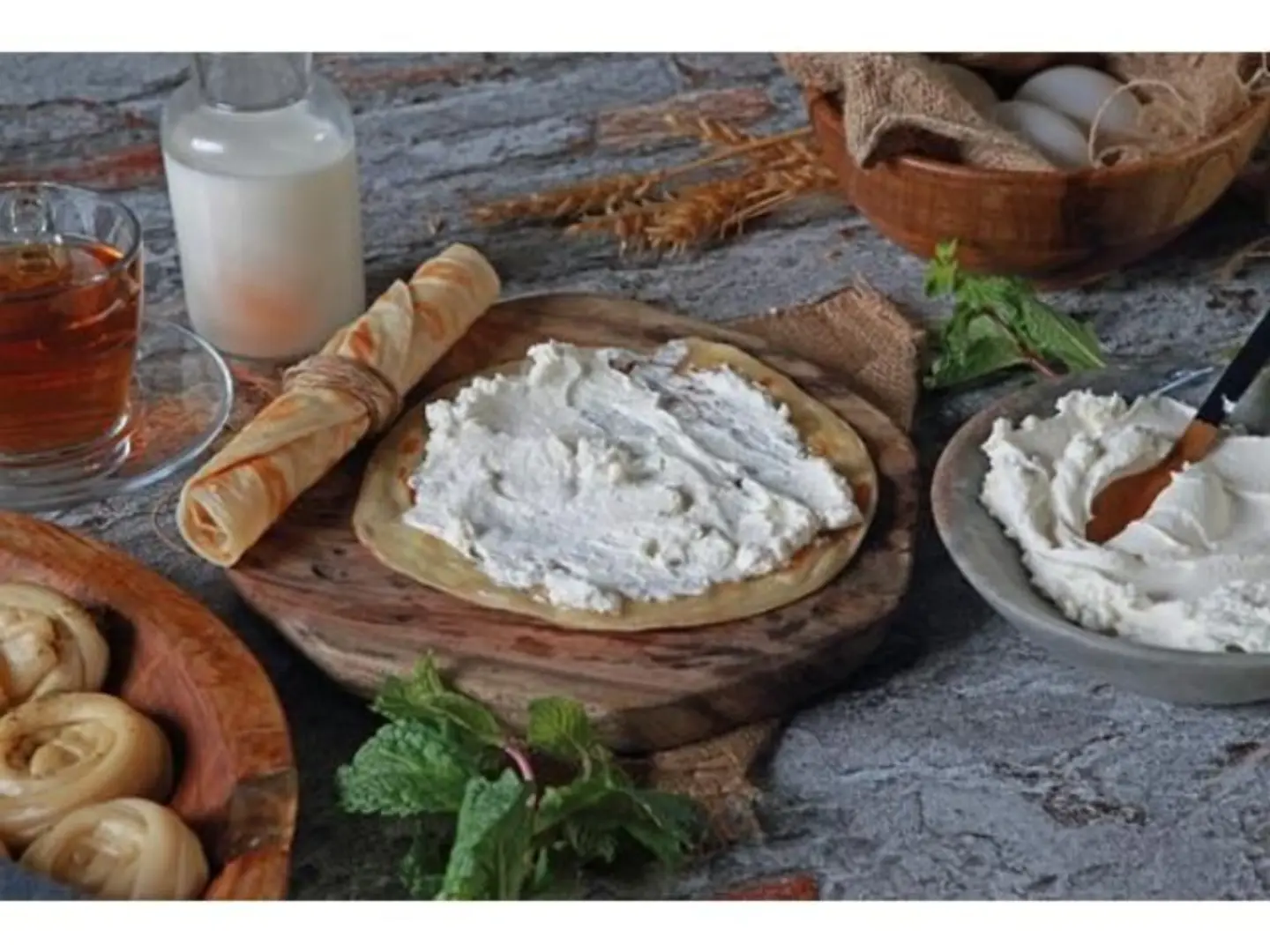 جباتي بطاط كاتشب مايونيز