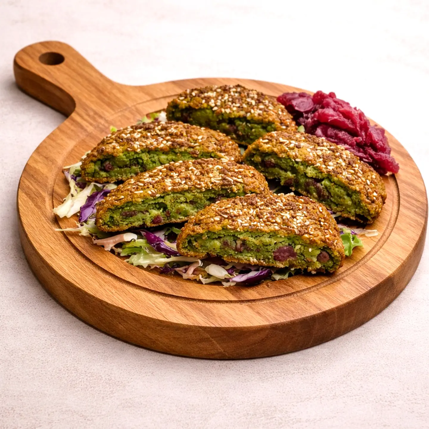 Falafel With Pastrami