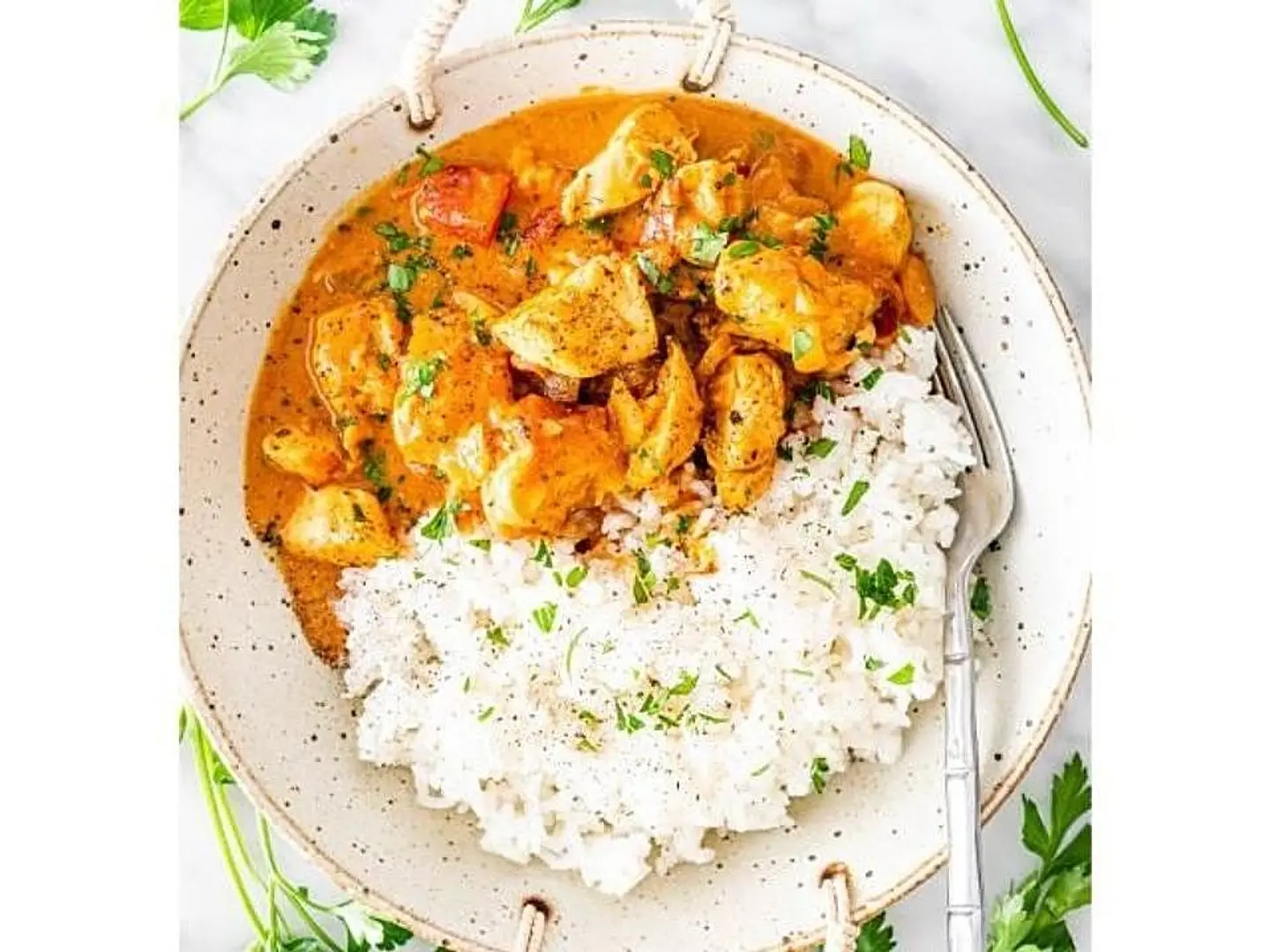 دجاج بالكاري وجوز الهند