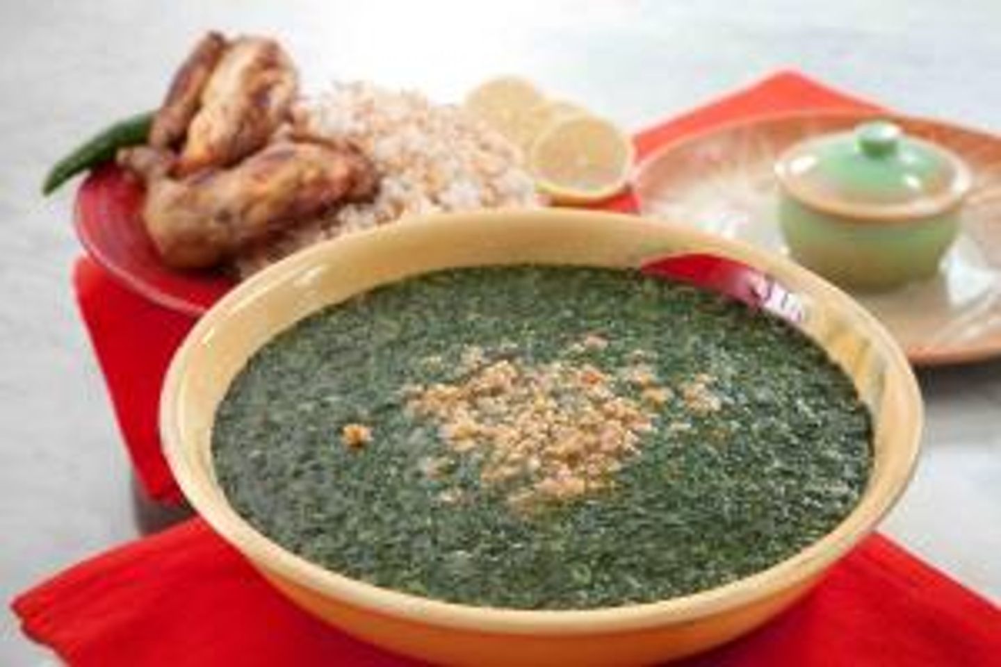 ملوخية دجاج - صغير