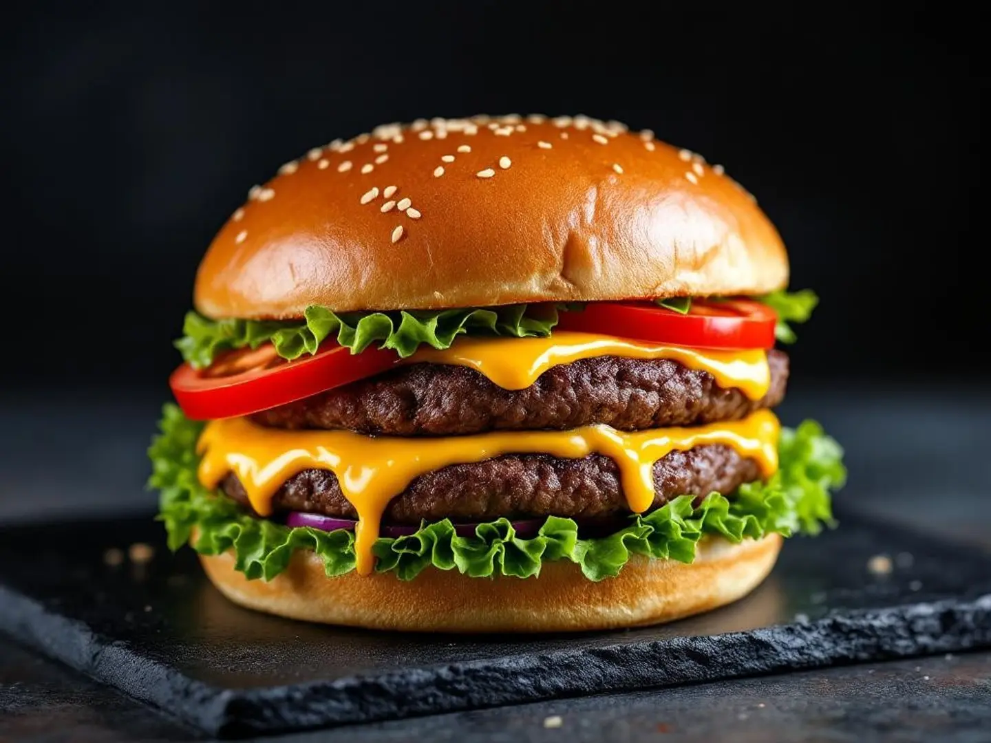 Double Burger With Cheese