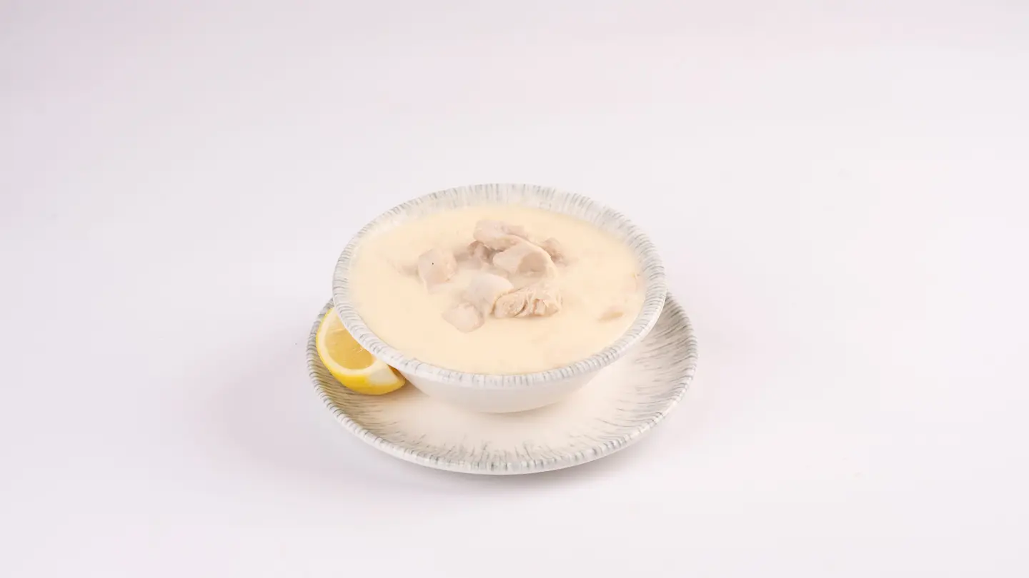 شوربة الدجاج مع الذرة