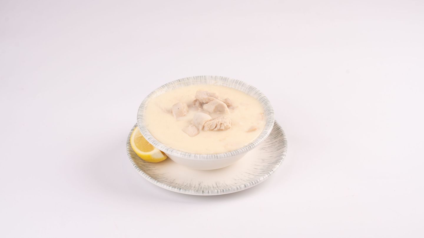 شوربة الدجاج مع الذرة